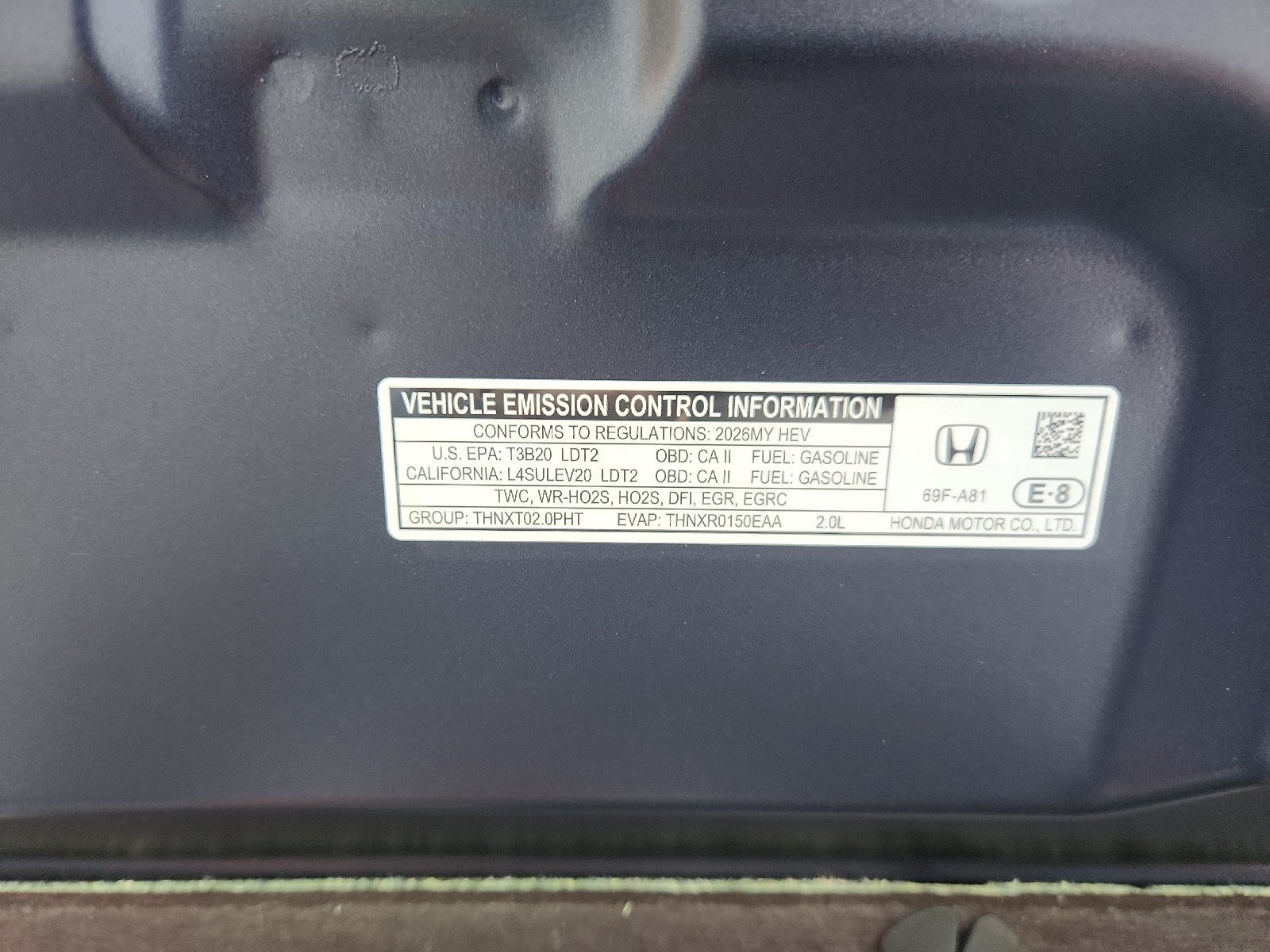 2026 Honda CR-V Hybrid Sport-L