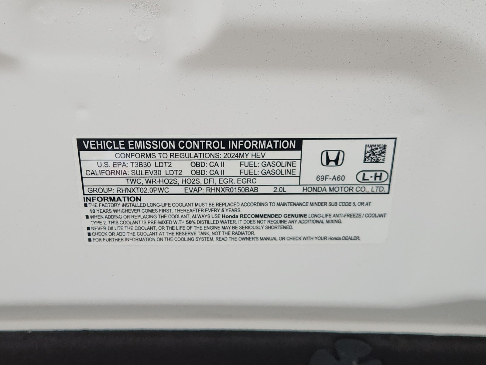 2024 Honda CR-V Hybrid Sport Touring