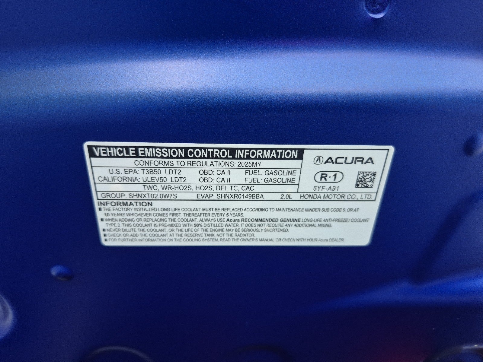 2025 Acura RDX w/A-Spec Advance Package