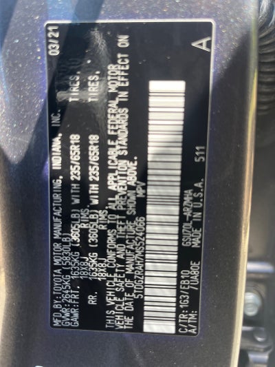 2021 Toyota Highlander XLE
