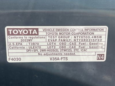 2022 Toyota Tundra 4WD 1794 Edition