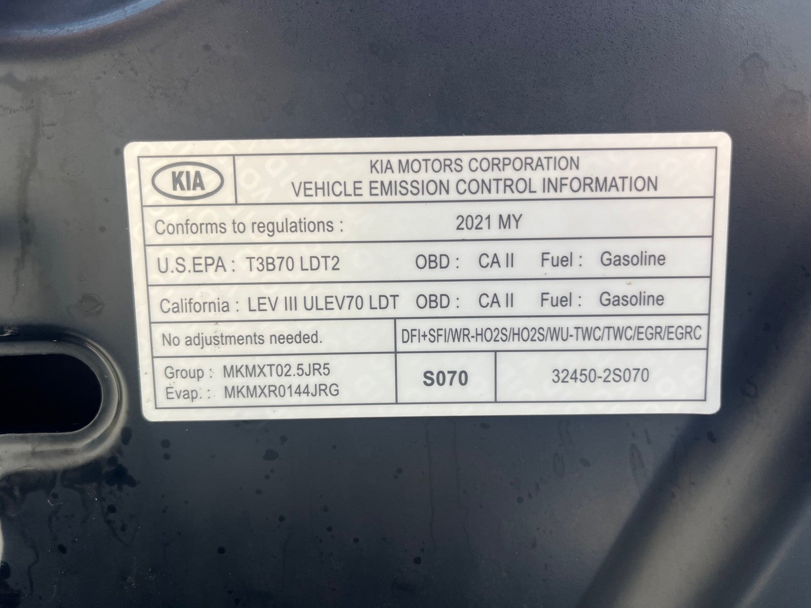 2021 Kia Sorento S