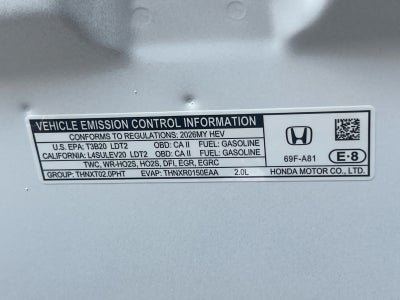 2026 Honda CR-V Hybrid Sport-L