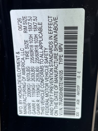 2026 Honda CR-V Hybrid Sport-L
