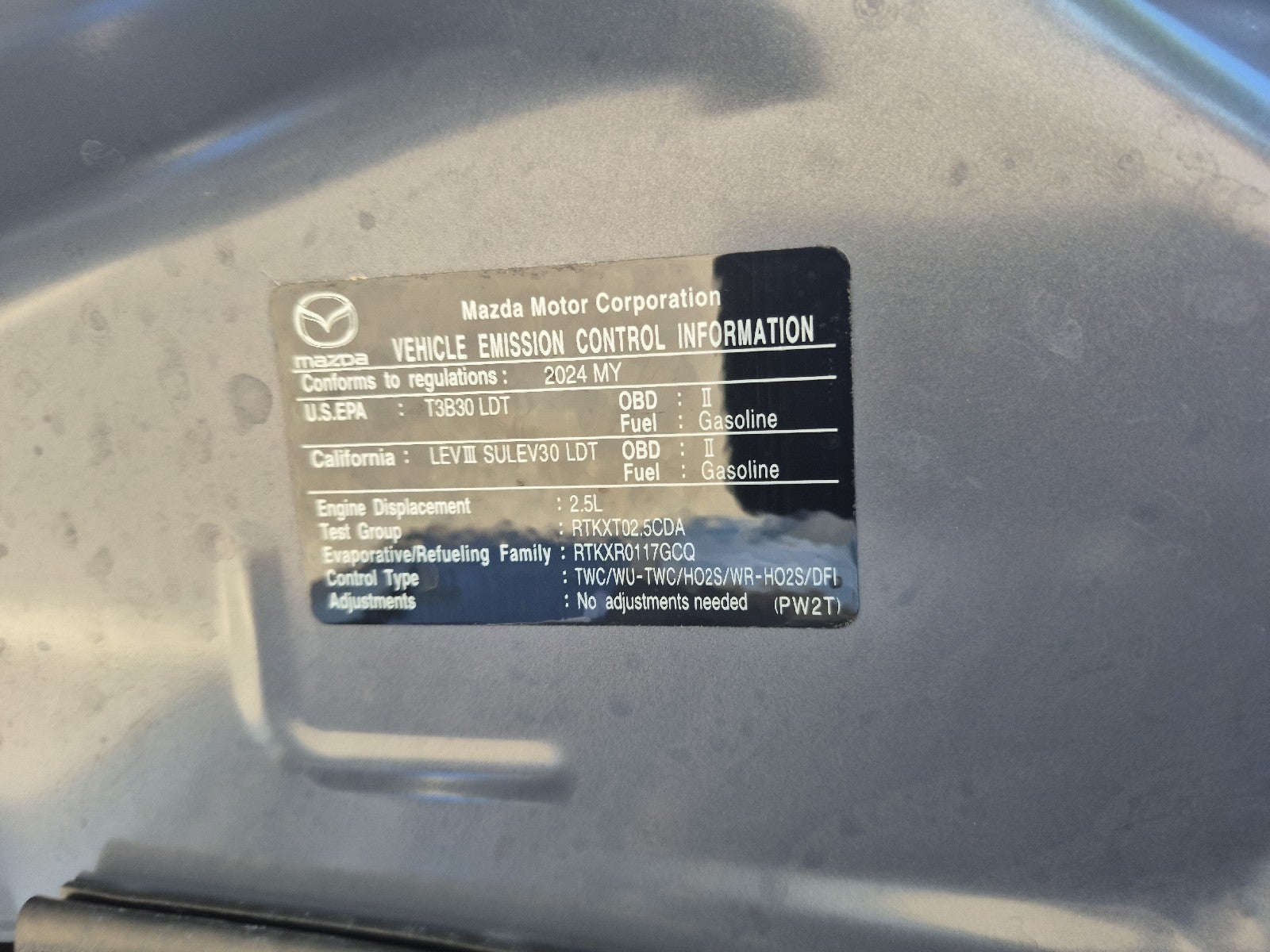 2024 Mazda Mazda CX-5 2.5 S Carbon Edition