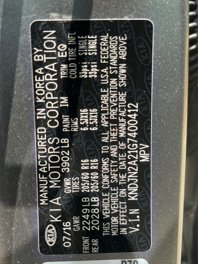 2016 Kia Soul LX+