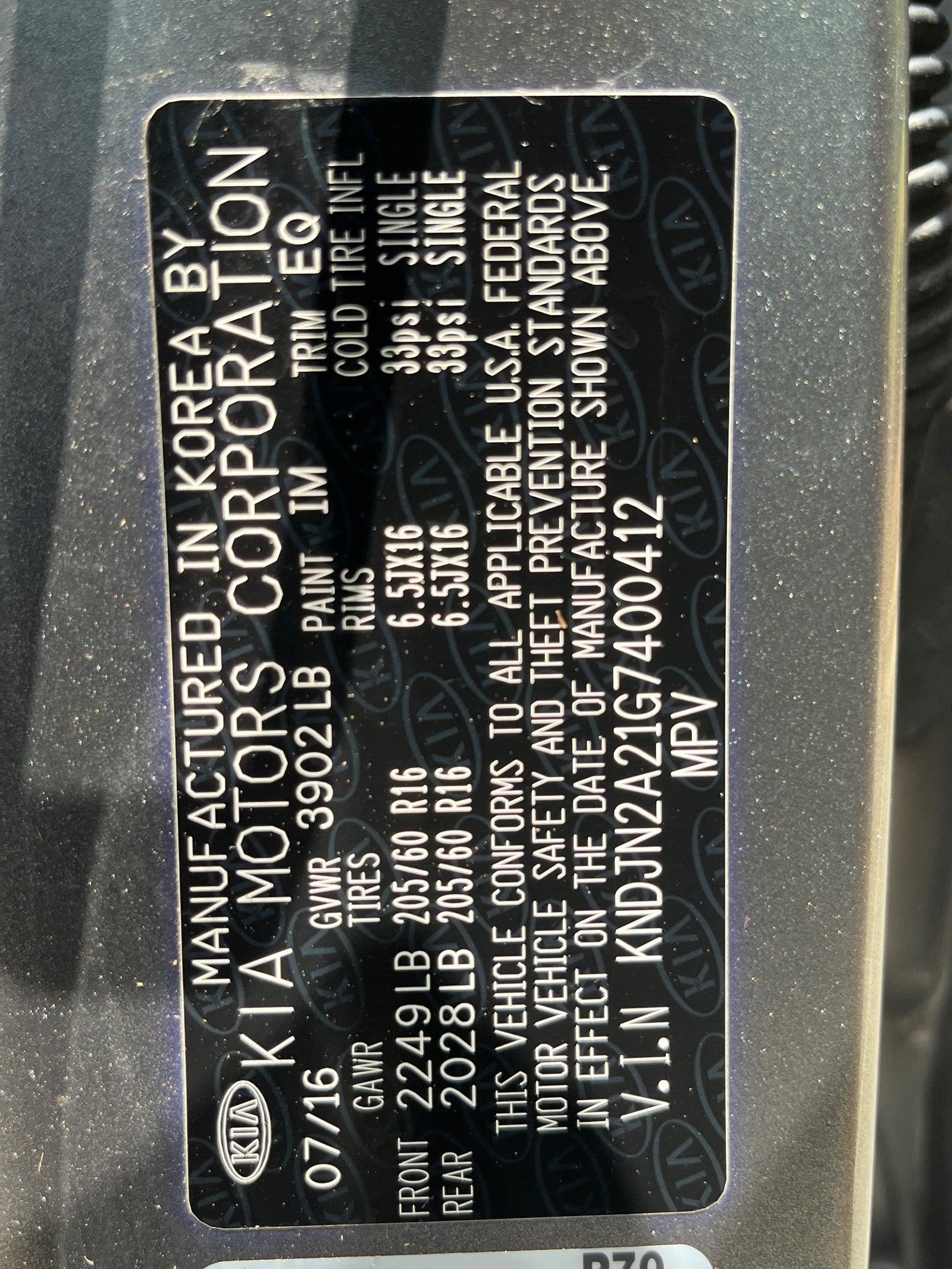 2016 Kia Soul LX+