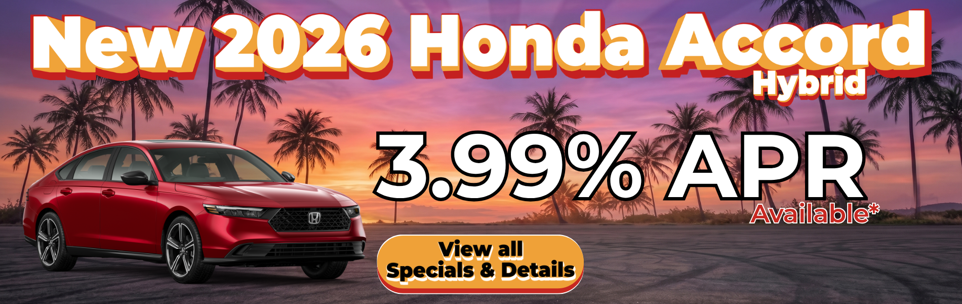 2026 Honda Accord - APR