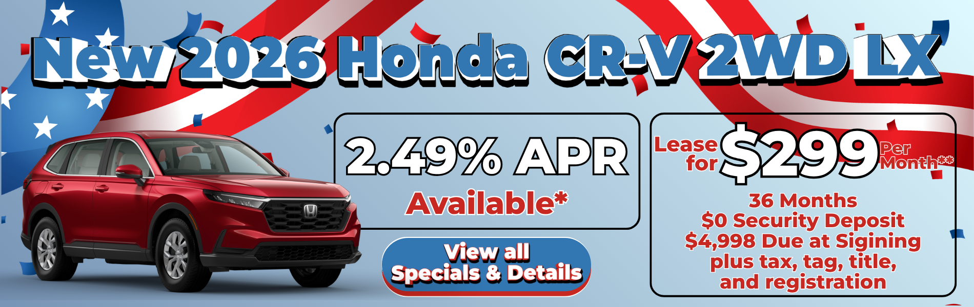 New 2026 Honda CR-V