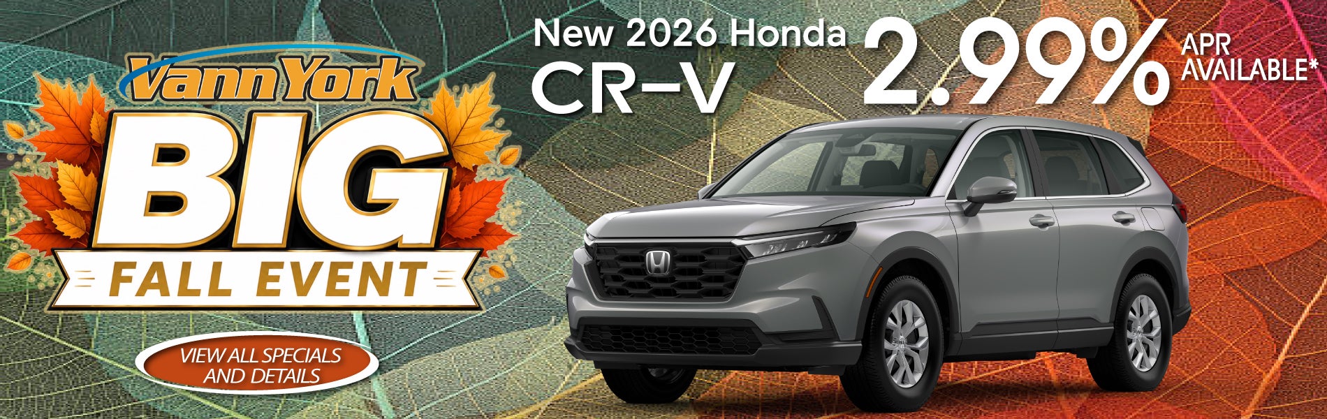 New 2026 Honda CR-V Special