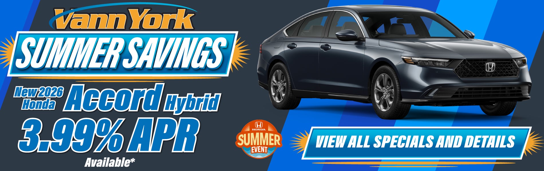 2026 Honda Accord Hybrid Offer