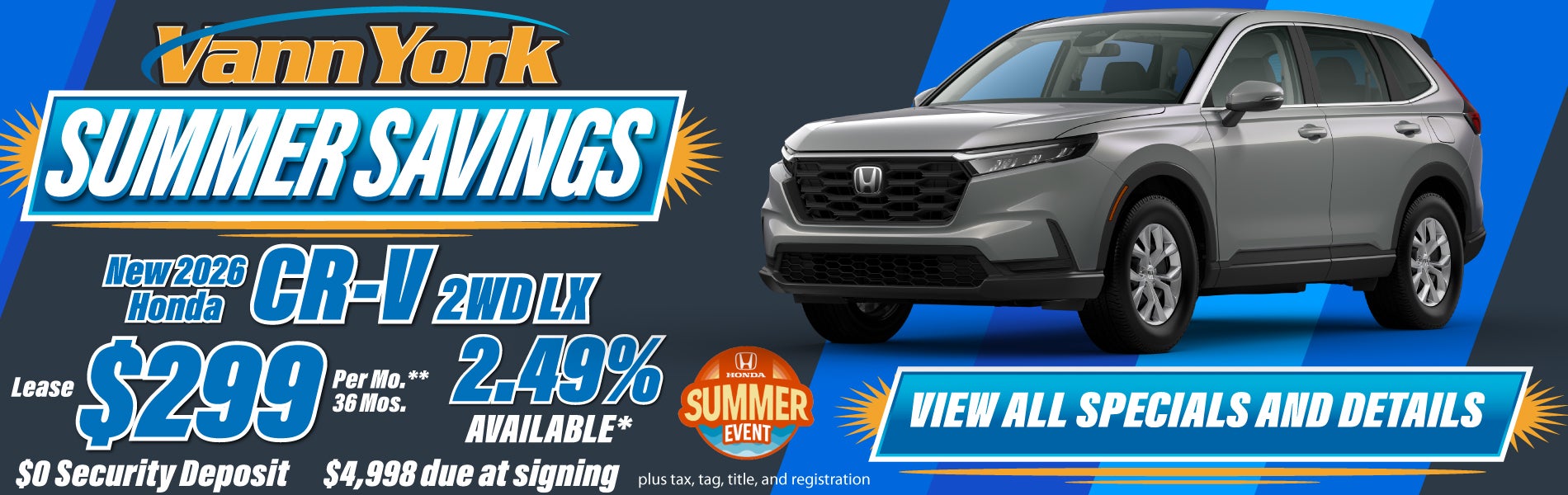 New 2026 Honda CR-V