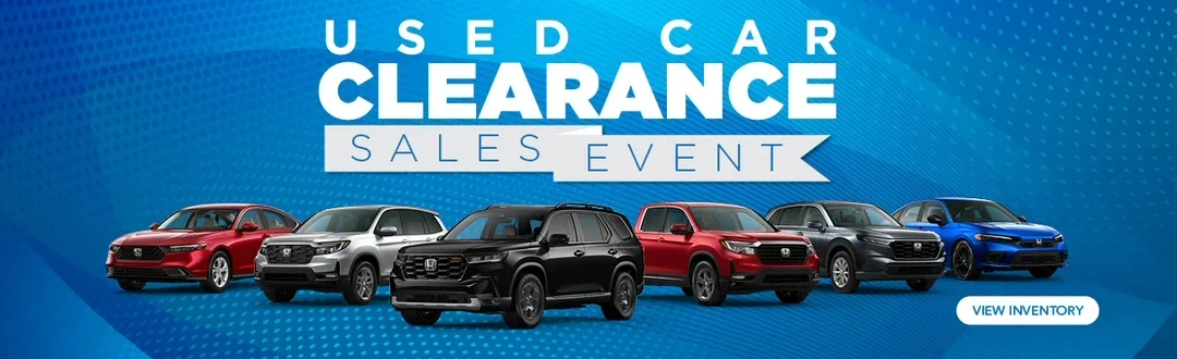 Used Car Clearance going on now!