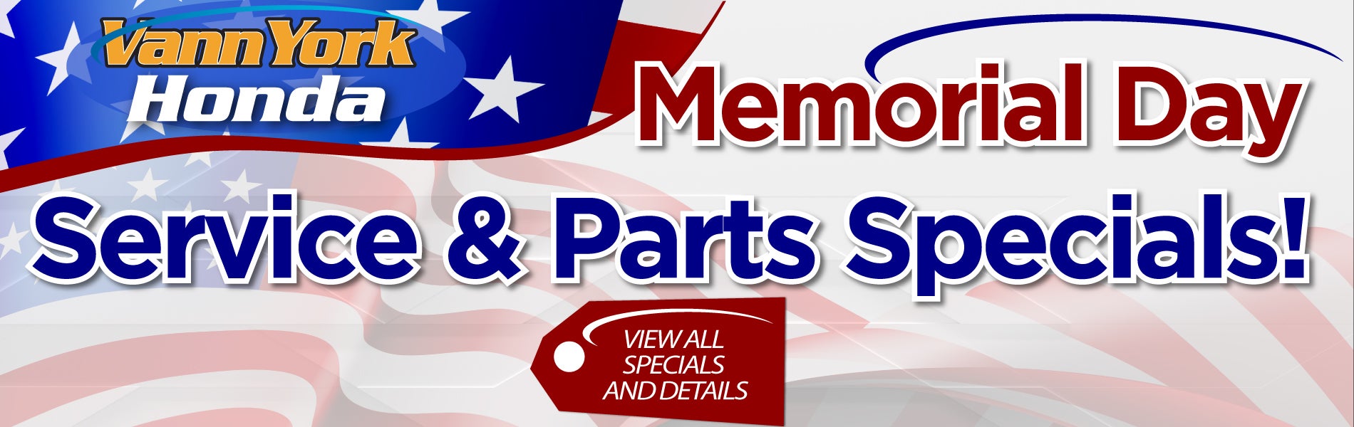 Service and Parts Specials