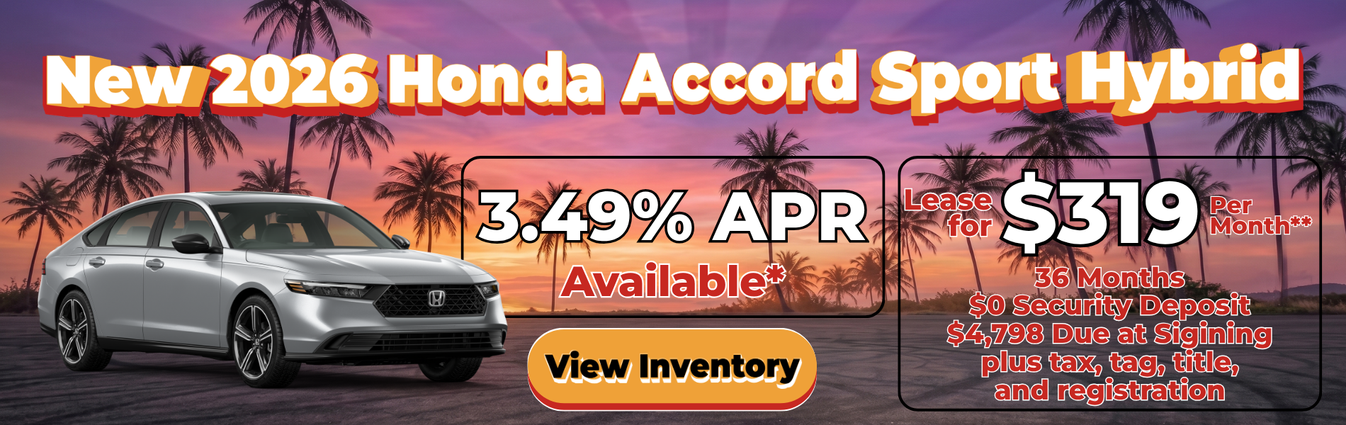 New 2026 Honda Accord Hybrid