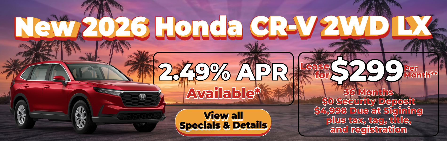 New 2026 Honda CR-V