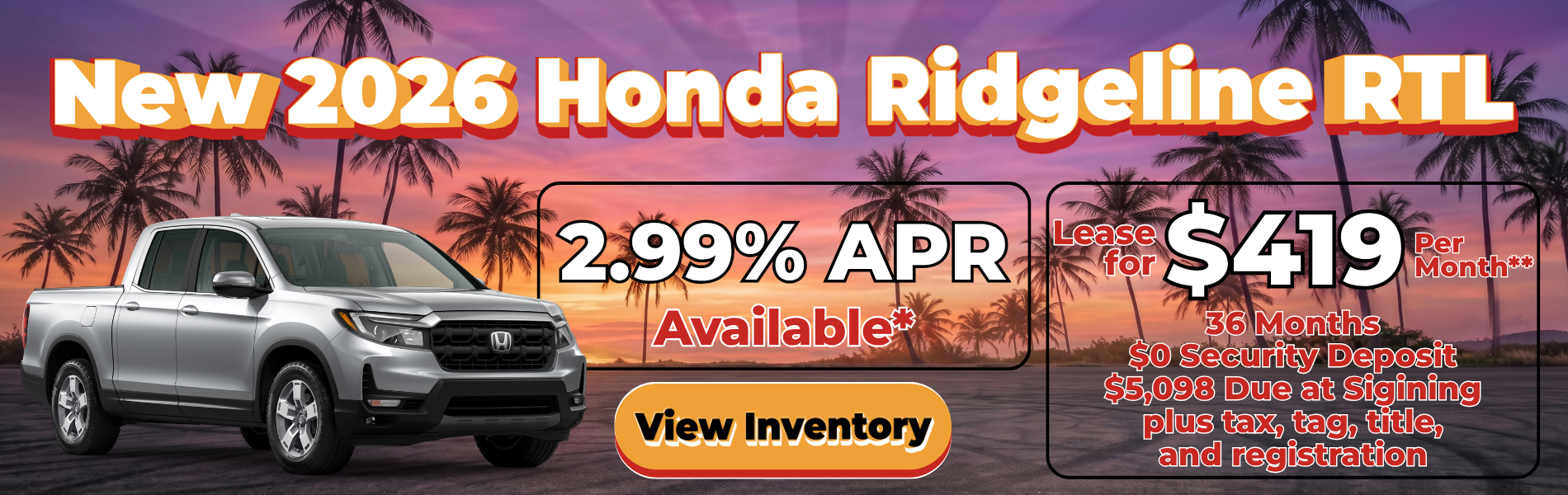 2026 Honda Ridgeline